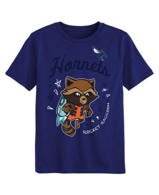 Preschool Charlotte Hornets 2-Piece Guardians Of The Galaxy T-Shirt Set