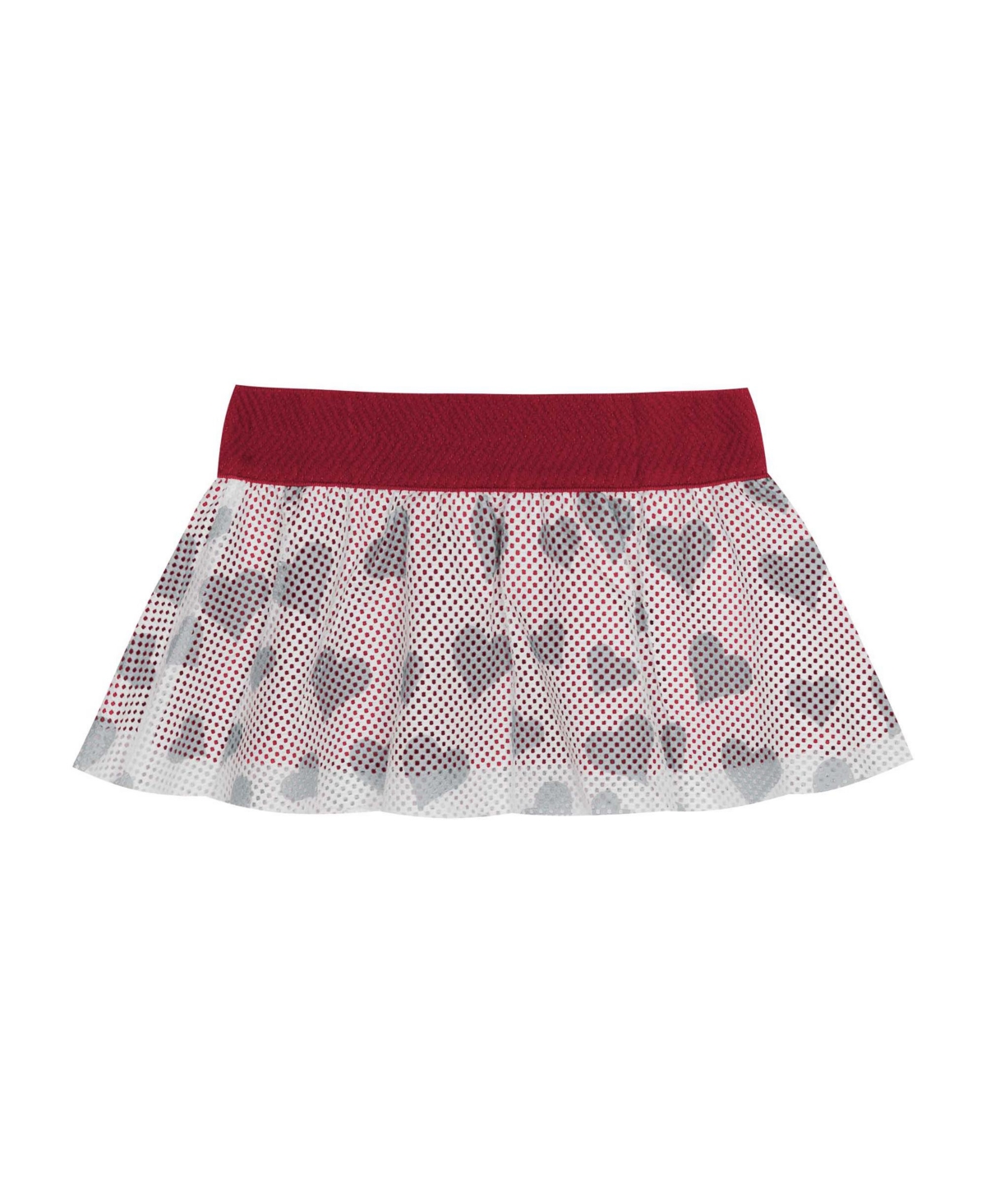 Outerstuff Baby Boys And Girls 2-piece Oklahoma Sooners Love My Team Bodysuit And Skirt Set In Multi