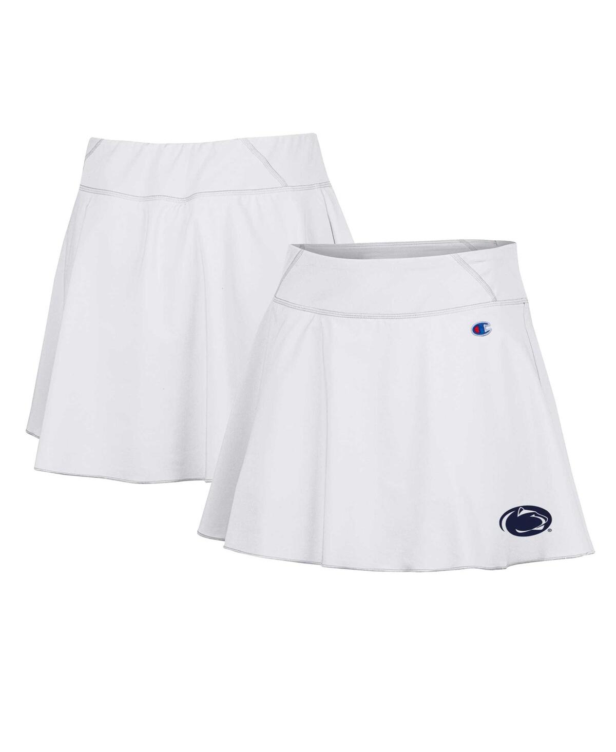 Women's White Penn State Nittany Lions Tailgate Soft Touch Skort - White