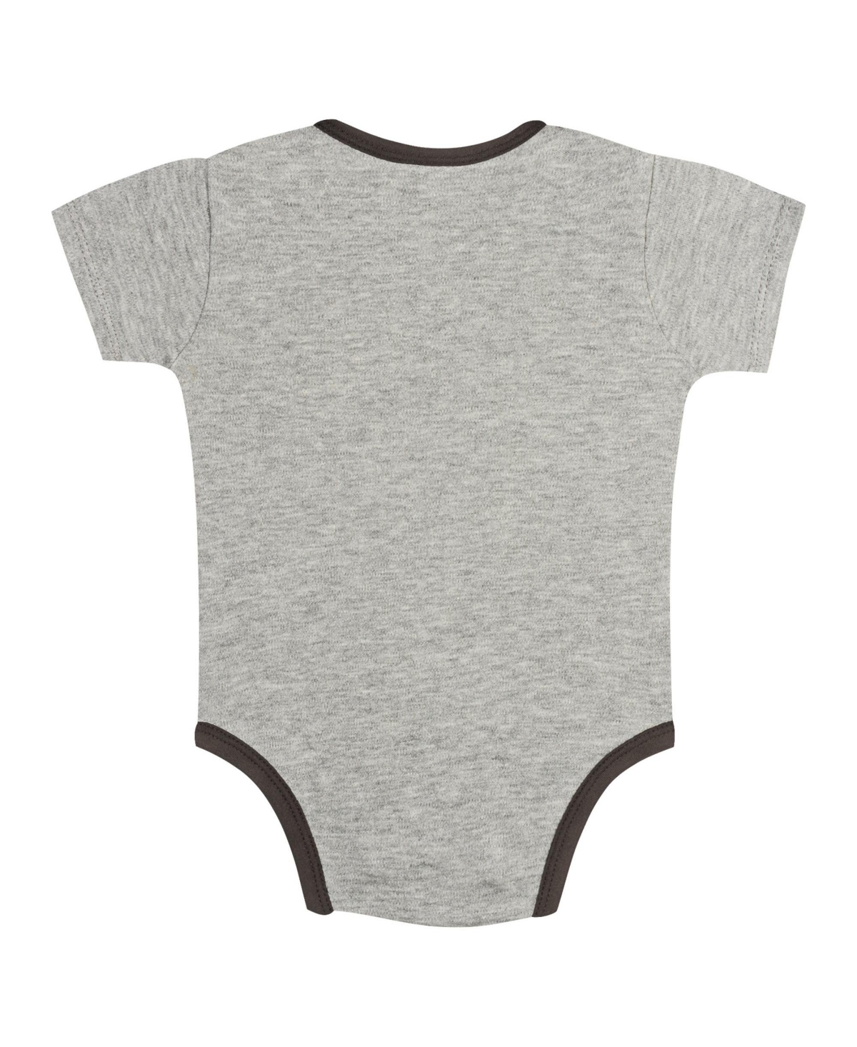 Outerstuff Big Boys And Girls Gray/white San Diego Padres 2-pack Play Ball Bodysuit Set In Multi