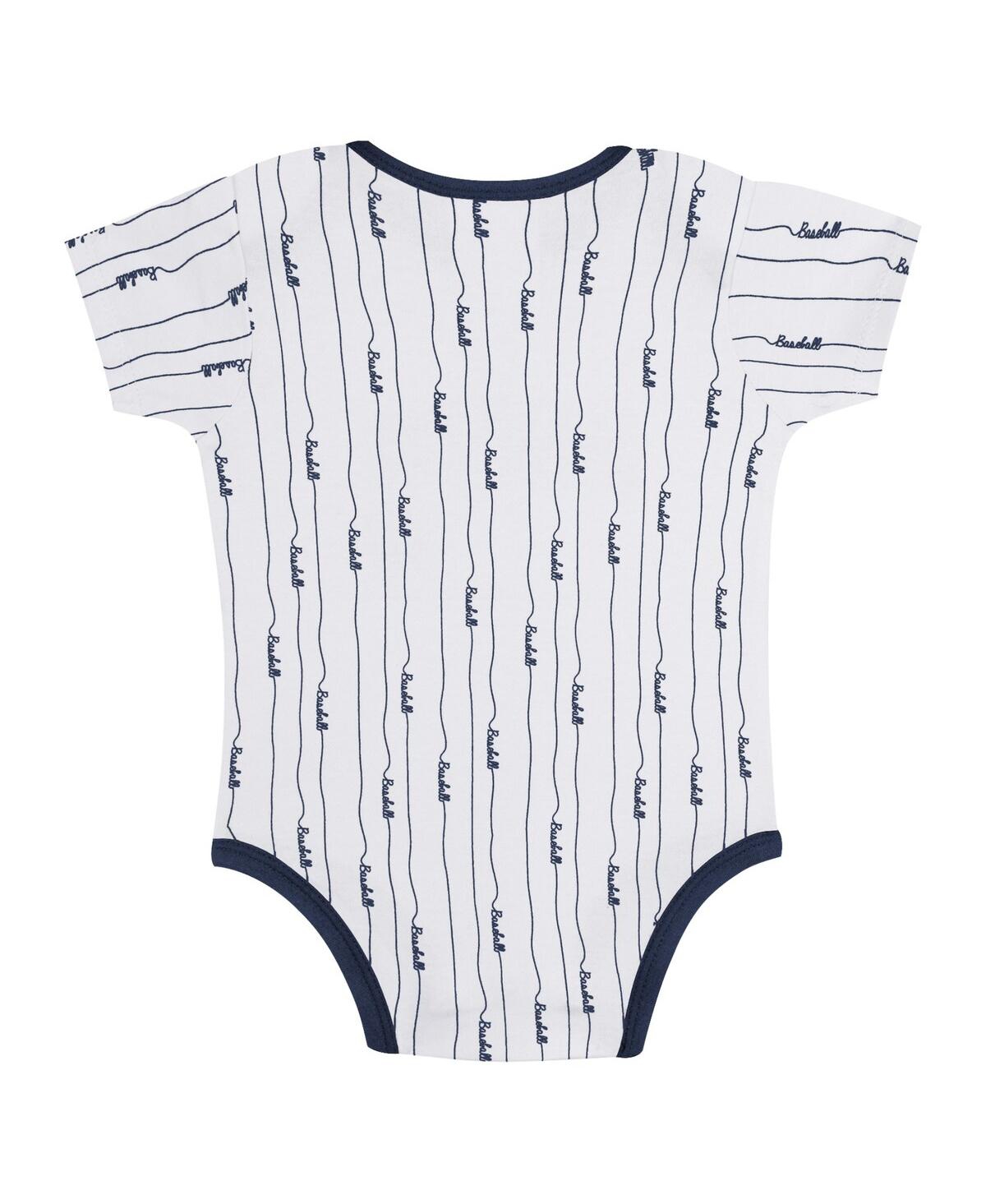 Outerstuff Big Boys And Girls Cleveland Guardians Play Ball 2-pack Bodysuit Set In Gray