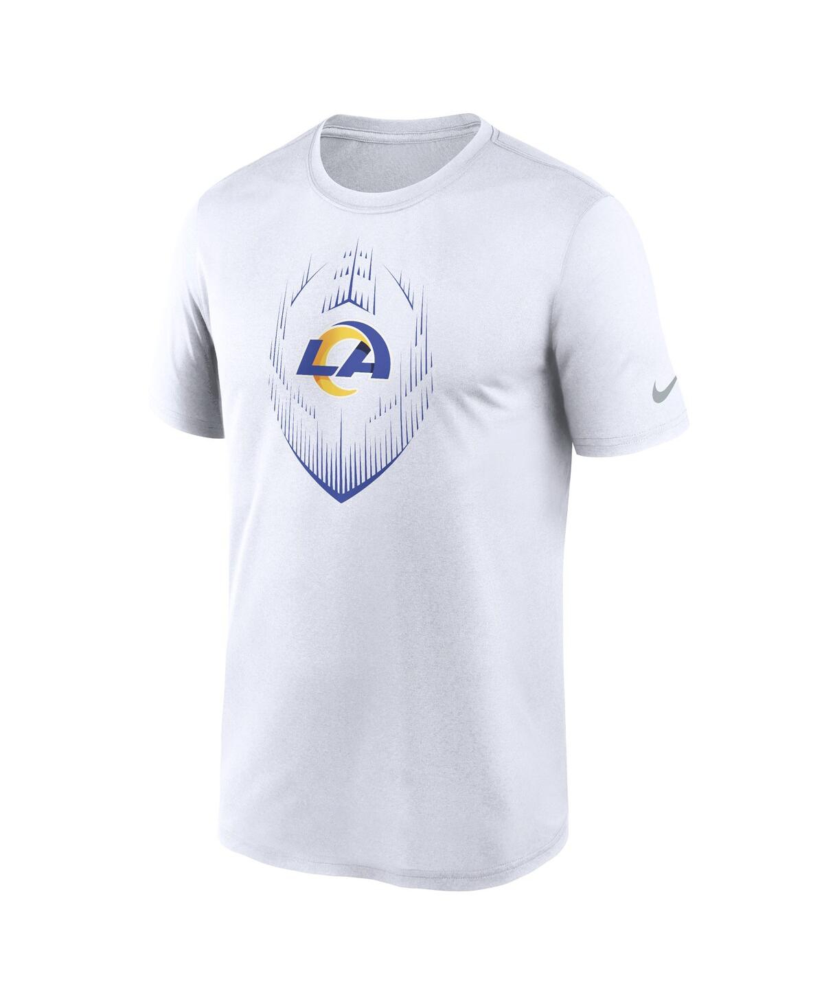 Nike White Los Angeles Rams Primetime Legend Icon Performance T-shirt In White