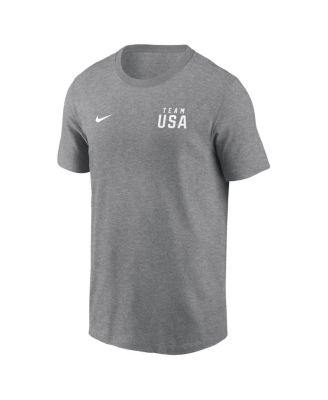 Men's Gray Team USA Team Issue Legend Performance T-Shirt