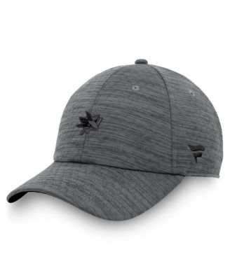 Fanatics - Men's&nbsp; Heather Charcoal San Jose Sharks Authentic Pro Road Adjustable Hat