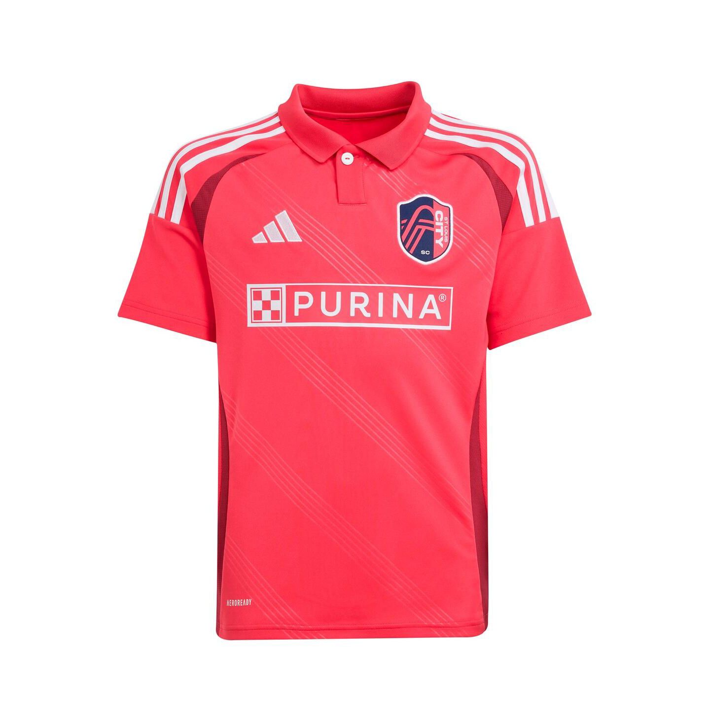 Детская джерси adidas Cedric Teuchert St. Louis City SC 2025 Forever City Replica, Pink — фото 3
