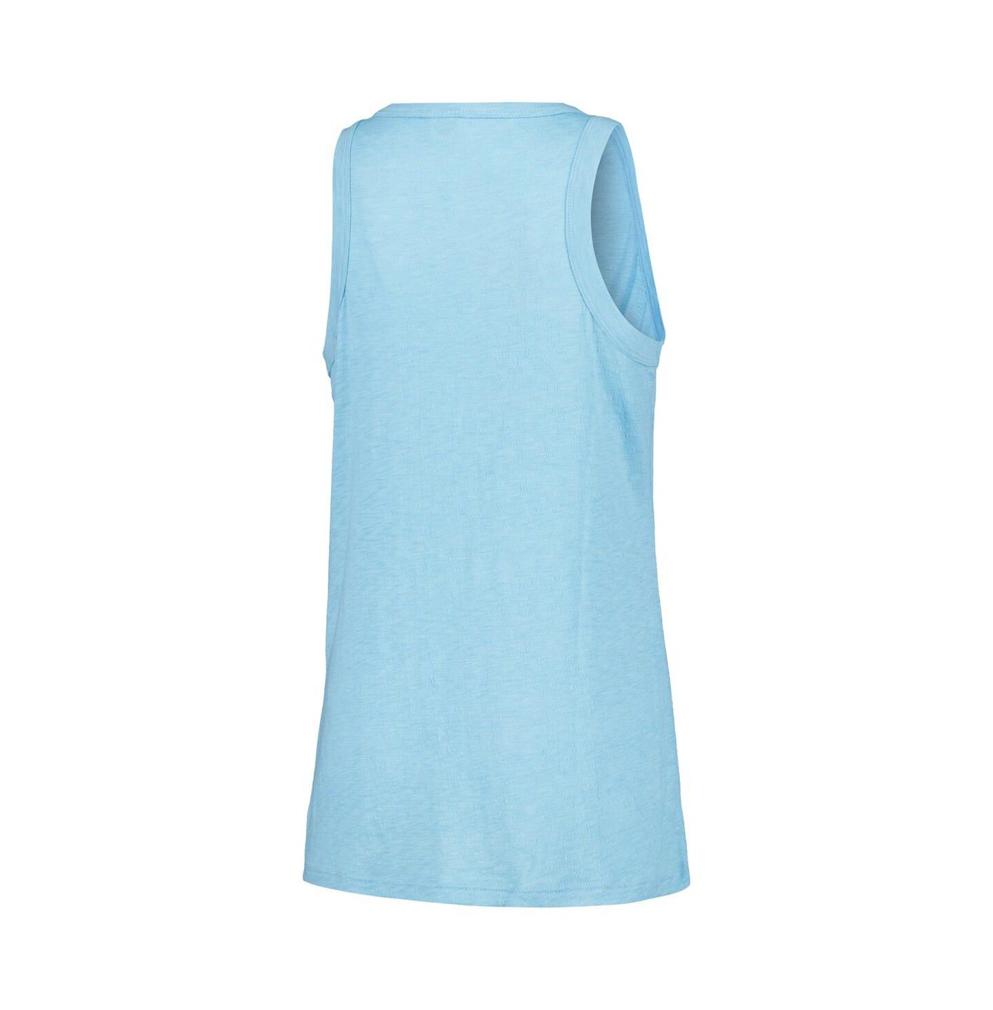 Женский топ Soft As A Grape Light Blue Kansas City Royals Gauze High Neck — фото 2