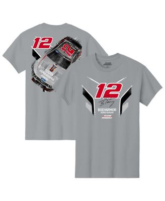 Team Penske - Men's Gray Ryan Blaney Body Armor Car T-Shirt