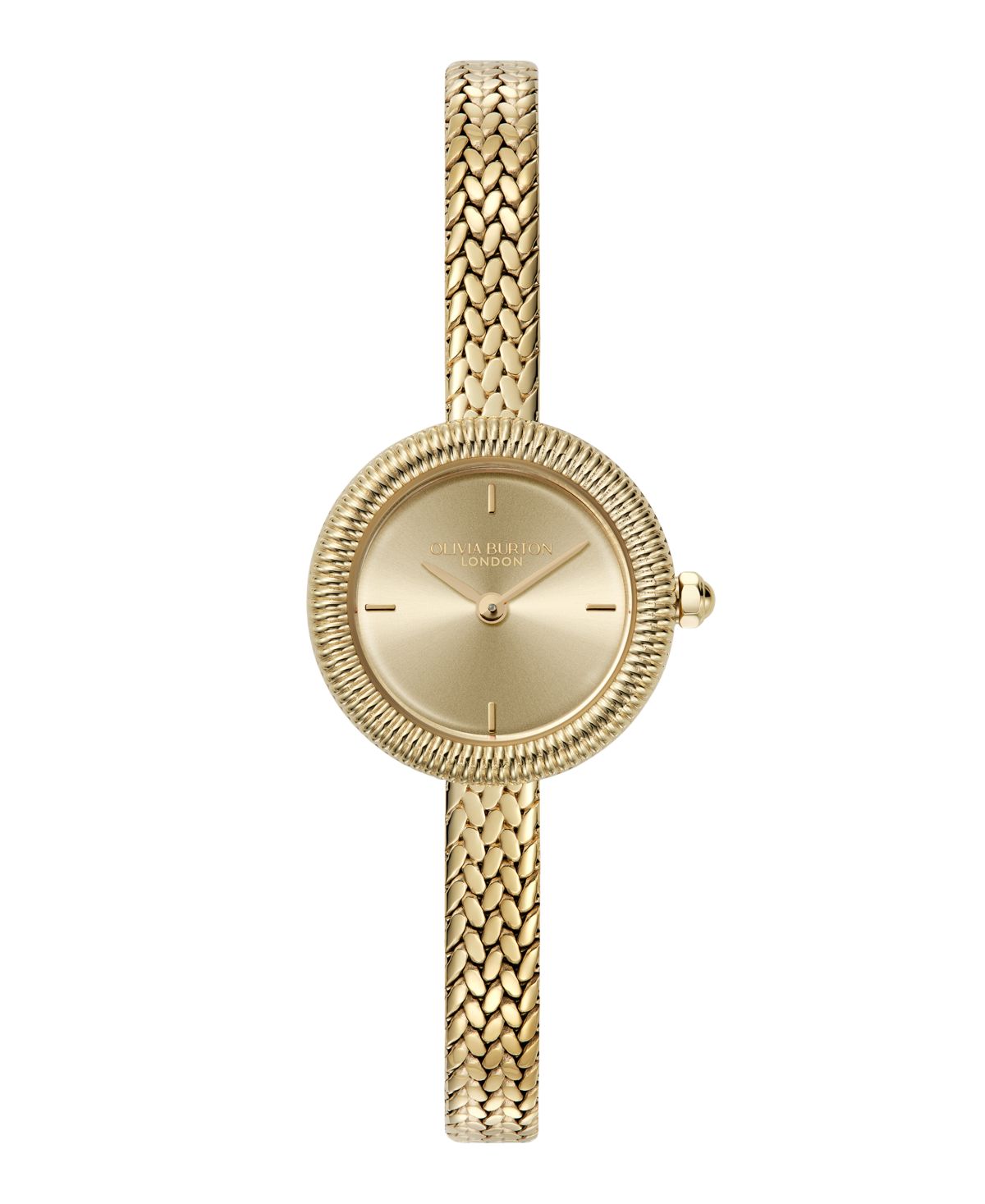 Женские изящные часы-браслет из сетки из нержавеющей стали золотистого цвета, 20 мм
