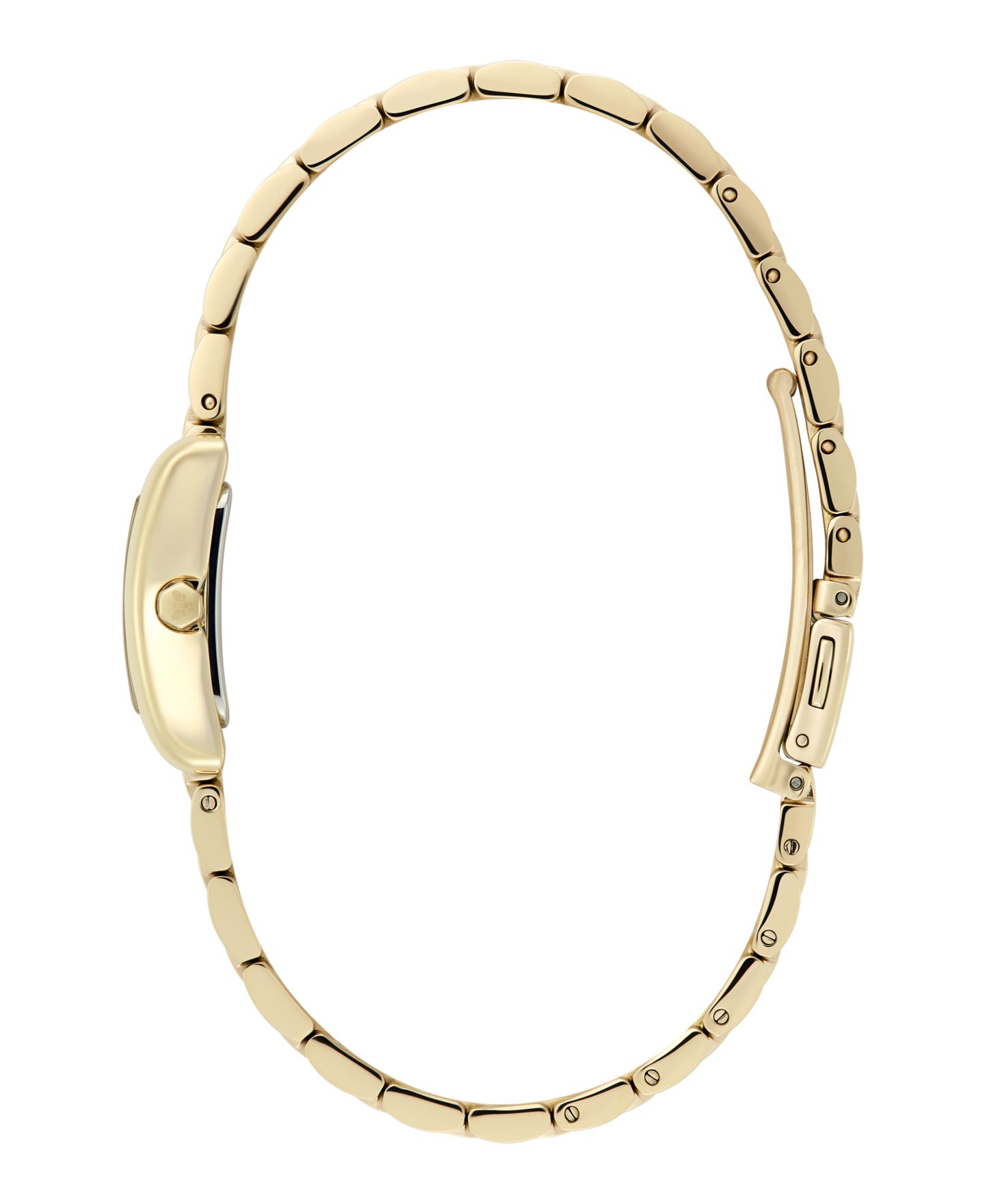 Женские часы Olivia Burton Mini Grove Gold Tone Stainless Steel Bracelet Watch, 16mm — фото 3