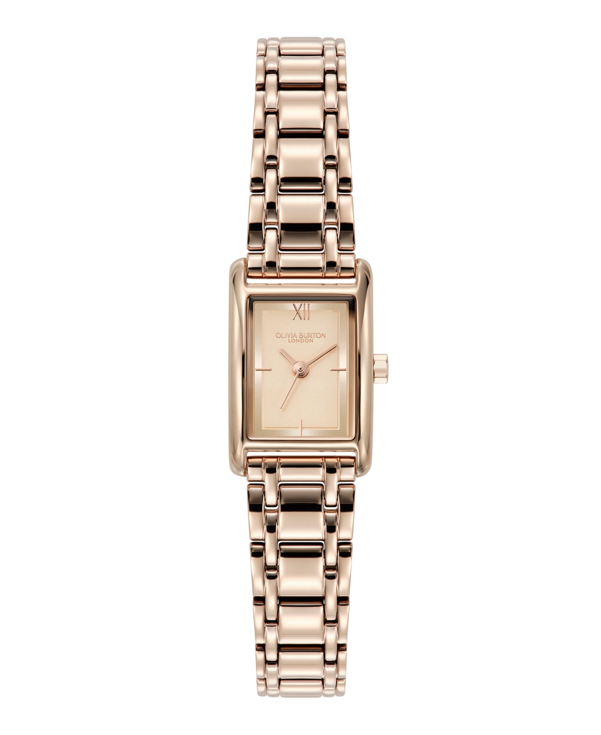 Women's Mini Grove Rose Gold Tone Stainless Steel Bracelet Watch, 16mm - Rose Gold