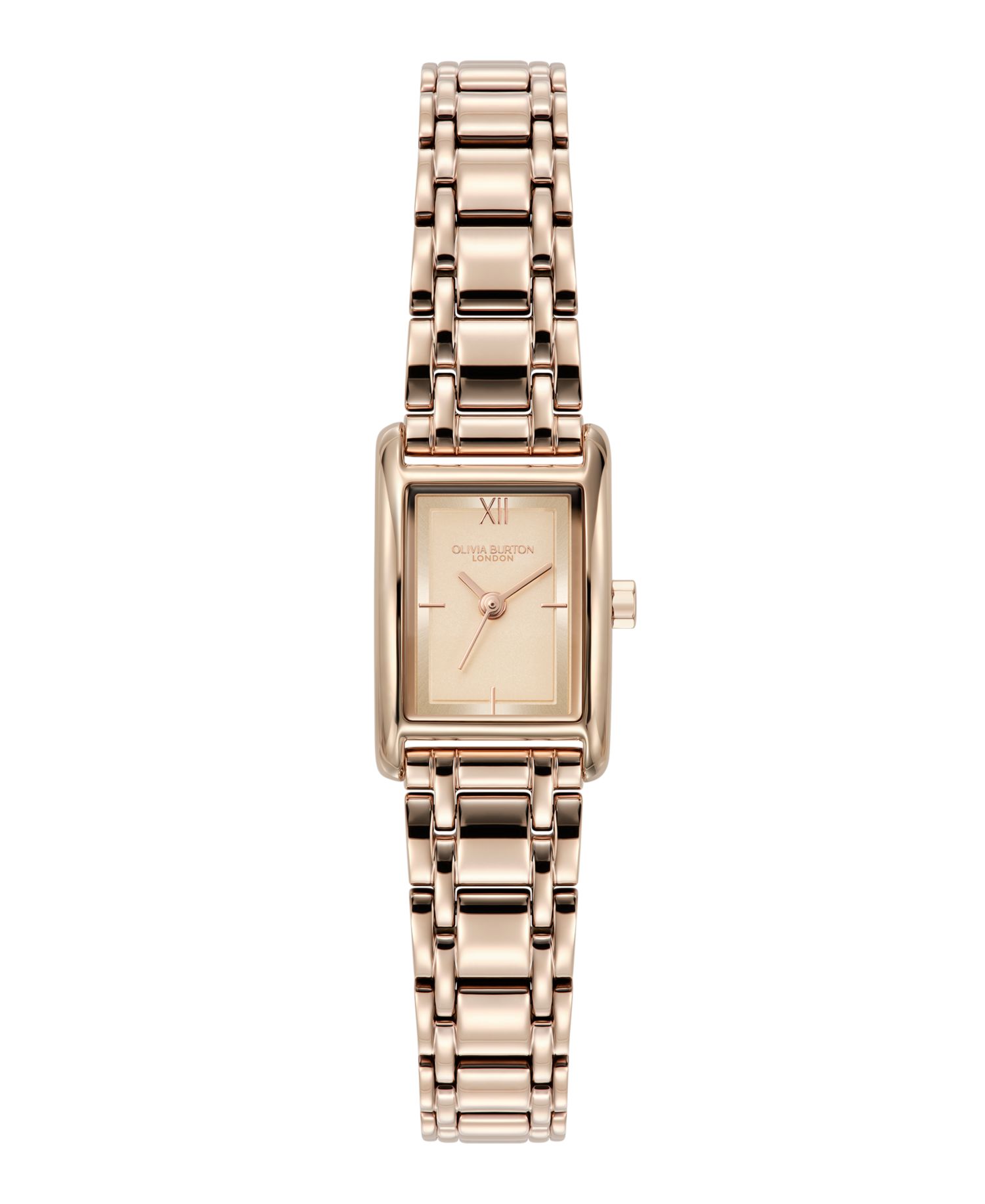 Women's Mini Grove Rose Gold Tone Stainless Steel Bracelet Watch, 16mm