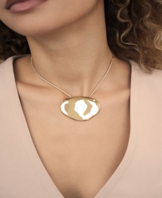 Molten Metal Pendant Necklaces