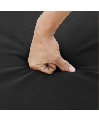 Comfortable 3-Piece Patio Conversation Set with Soft Cushions and Glass-Top Coffee Table for Outdoor Use