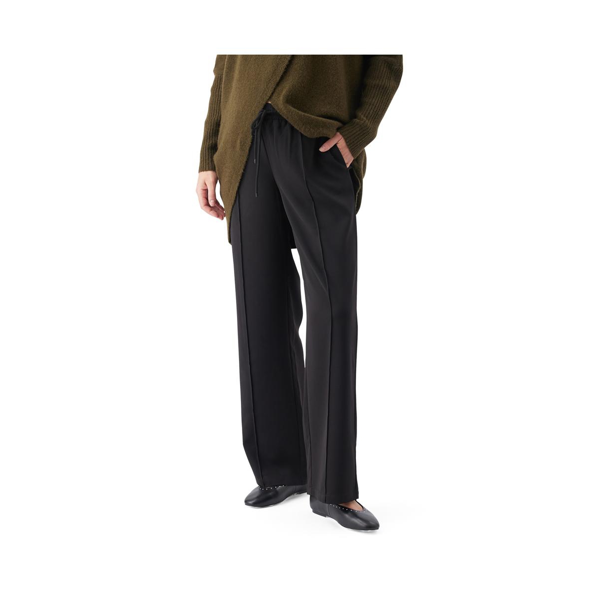 Alexa Pull-On Pant - Black