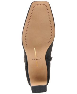 Women's Roan Square-Toe Pull-On Stretch Dress Booties