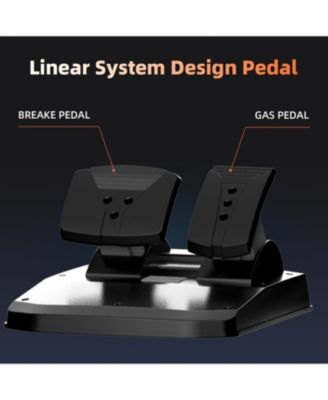 270°Racing Steering Wheel with Pedals & Vibration Feedback – Compatible with Xbox, PS4, PC, Switch, Android & More