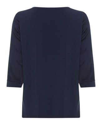 Women's Sateen Effect Solid Top