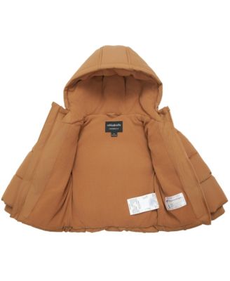 Toddler Boys Fleece Lined Cloud Hooded Jacket