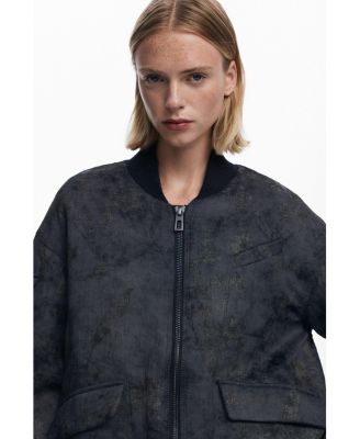 Women's Embroidered bomber jacket