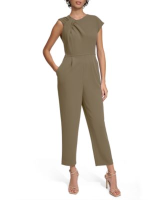 Calvin Klein - Women's Asymmetric Tapered Jumpsuit