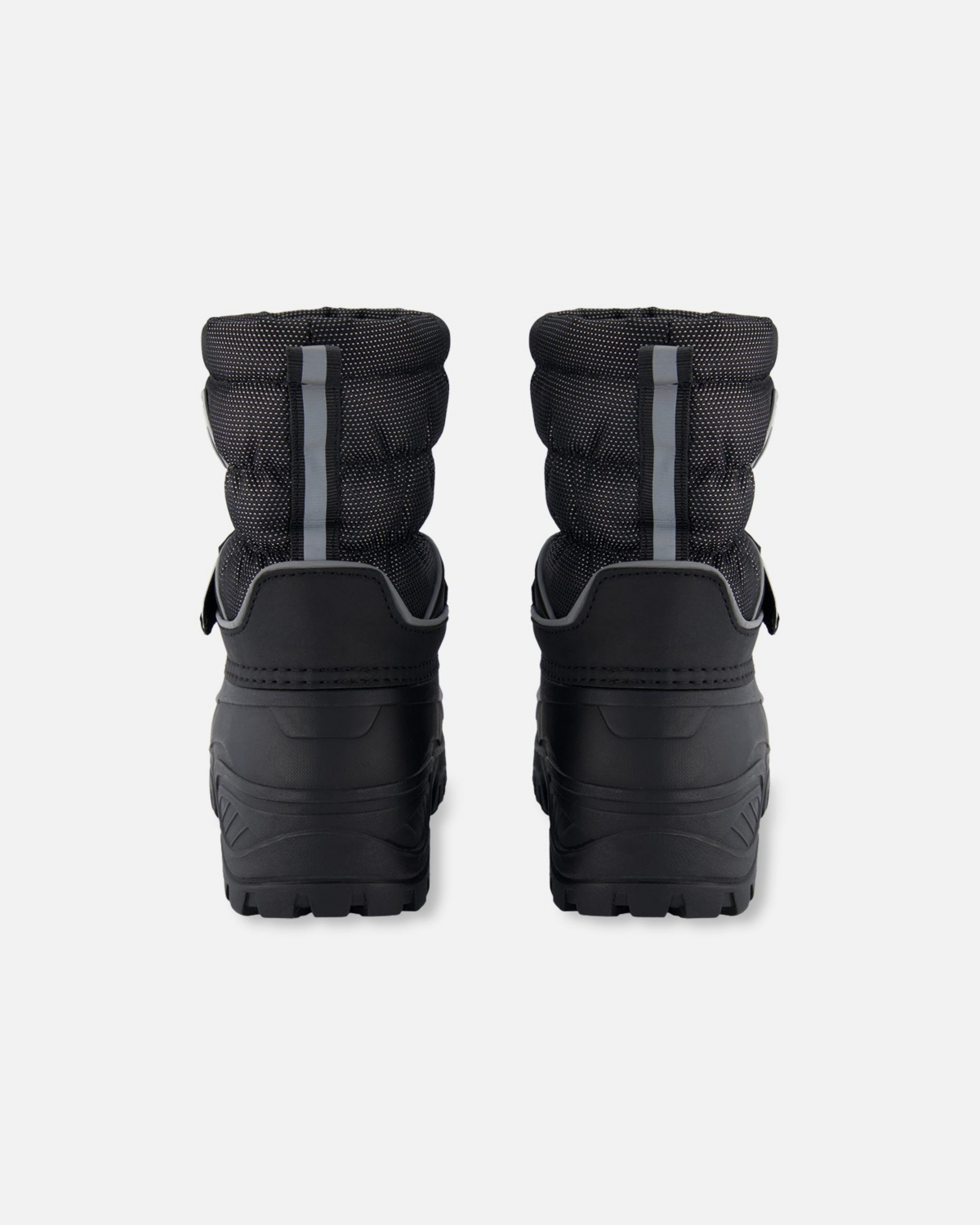 Deux par Kids Unisex Winter Boots Solid Black - Toddler|Child