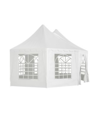 20x15 Party Tent Heavy Duty Waterproof White