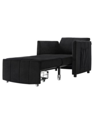 Convertible Sleeper Sofa Bed with Adjustable Backrest