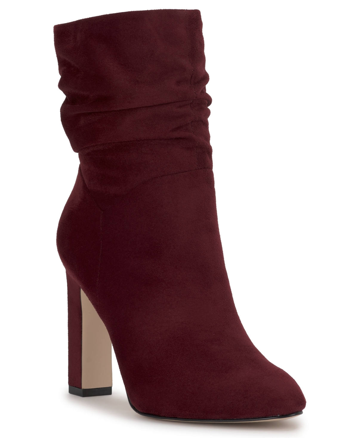 Jessica Simpson Mixtesa Bootie In Burgundy