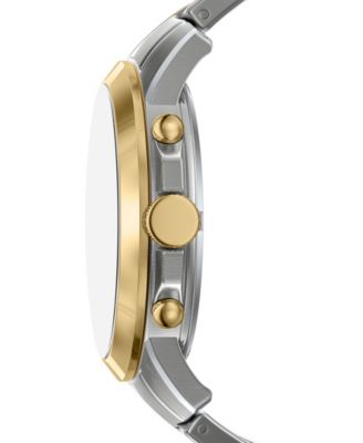 Men's Grant Chronograph Two-Tone Stainless Steel Watch, 44mm