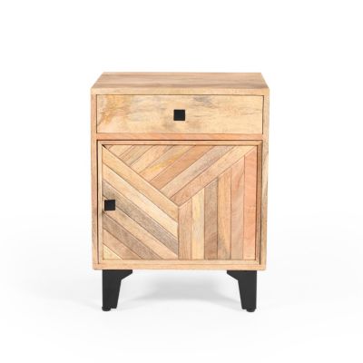 Solid Wood Nightstand