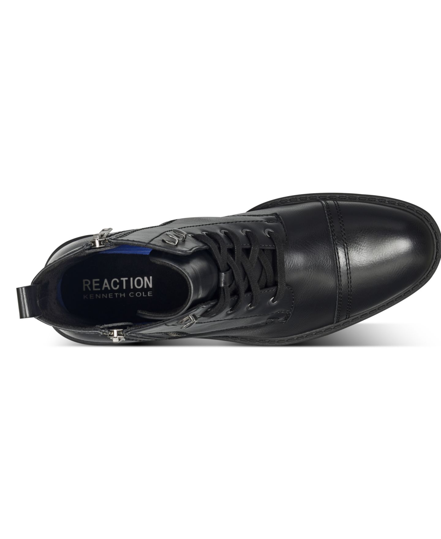 Мужские ботинки Kenneth Cole Reaction Captain Combat, цвет: Чёрный — фото 5