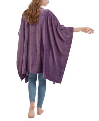Cozy Plush Printed Wrap, 50" x 70", Exclusively at Macy’s