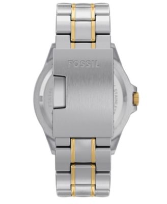 Men's Garrett Multifunction Two-Tone Stainless Steel Watch, 44mm