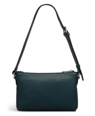 Pockets Mini Ziptop Shoulder Bag