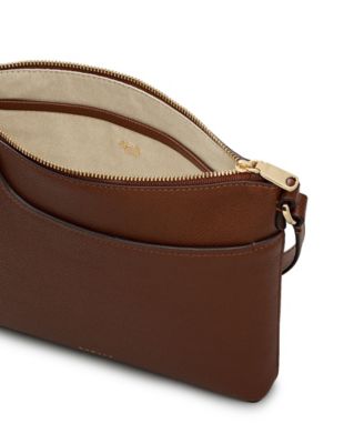 Pockets Texture Small Zip Top Crossbody Bag