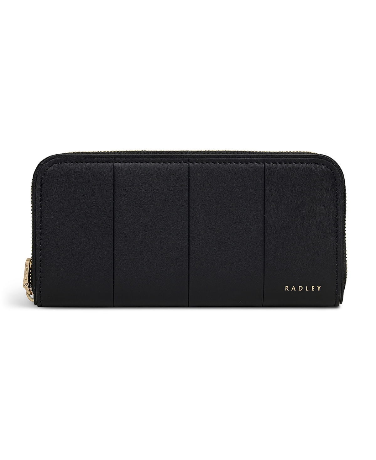 Radley London York Mews Patchwork Small Zip Around Wallet In Black