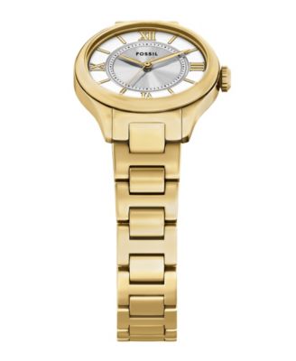 Women's Gilmore Three-Hand Gold-Tone Stainless Steel Watch, 28mm