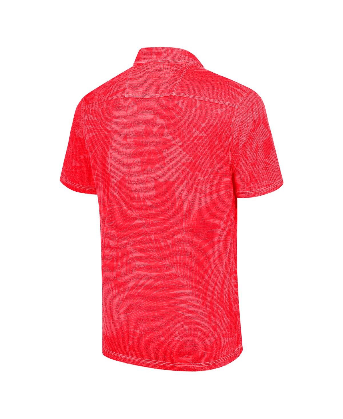 Tommy Bahama Men's Crimson Oklahoma Sooners Sport Santiago Paradise Polo Shirt In Red