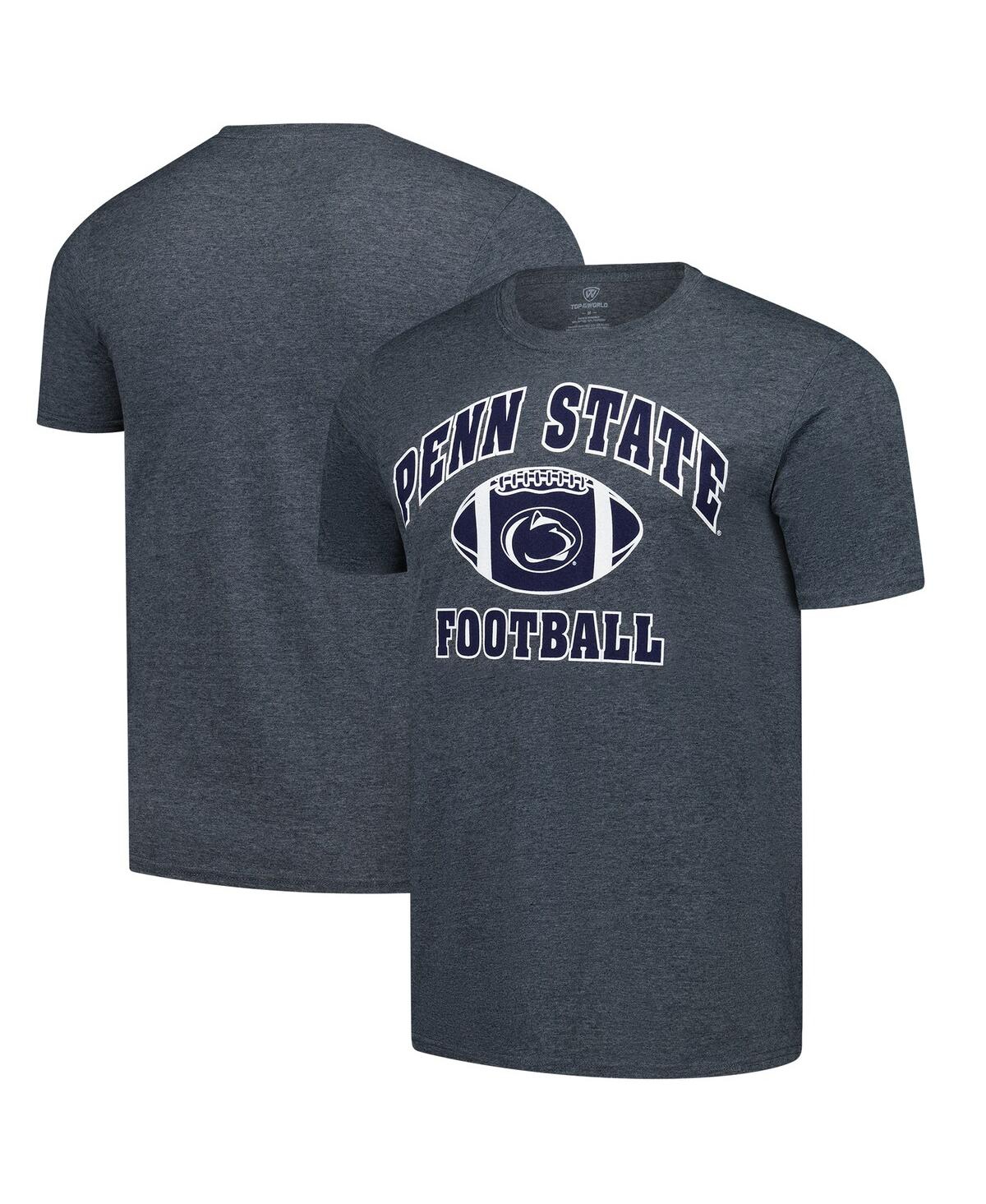 Men's Heather Charcoal Penn State Nittany Lions Basic Arch T-Shirt - Heather Charcoal