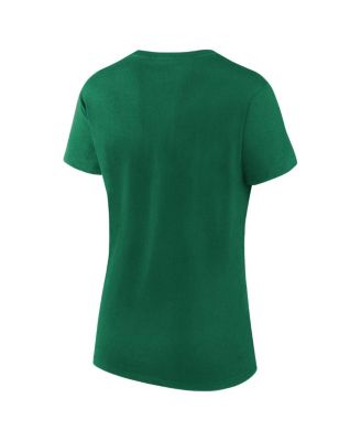Women's Green Athletics Cotton T-Shirt