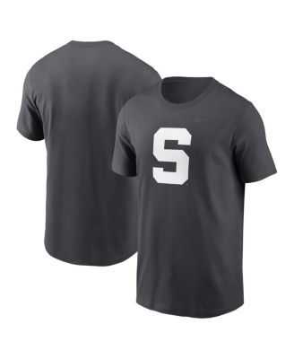 Nike - Men's Anthracite Michigan State Spartans Primetime Alternate Logo T-Shirt