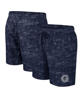 Colosseum - Men's Navy Georgetown Hoyas Ozark Swim Shorts