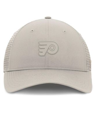 Women's Tan Philadelphia Flyers Authentic Pro Road Trucker Adjustable Hat