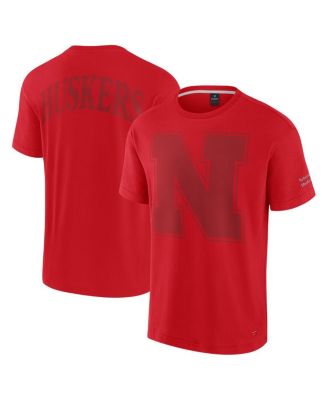Fanatics - Men's Scarlet Nebraska Huskers Iconic T-Shirt