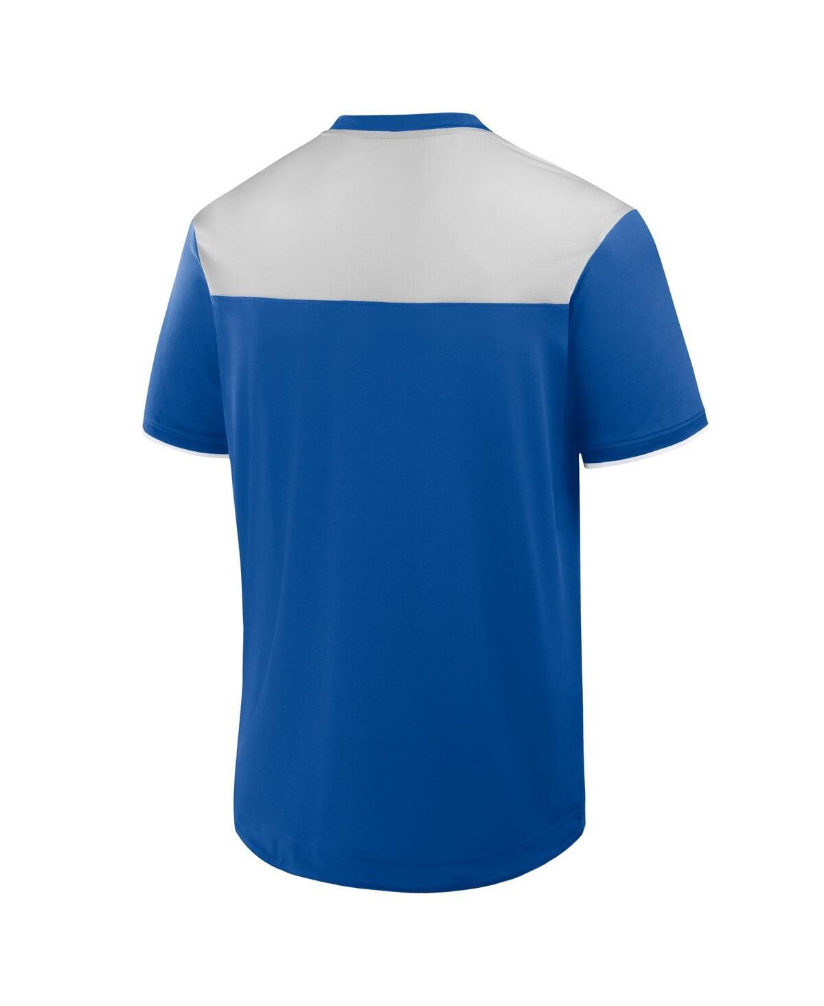 Fanatics Men's Royal New York Mets Walk Off V-neck T-shirt In Blue