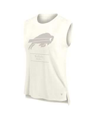 Women's Cream Buffalo Bills Studio Embrace Tank Top
