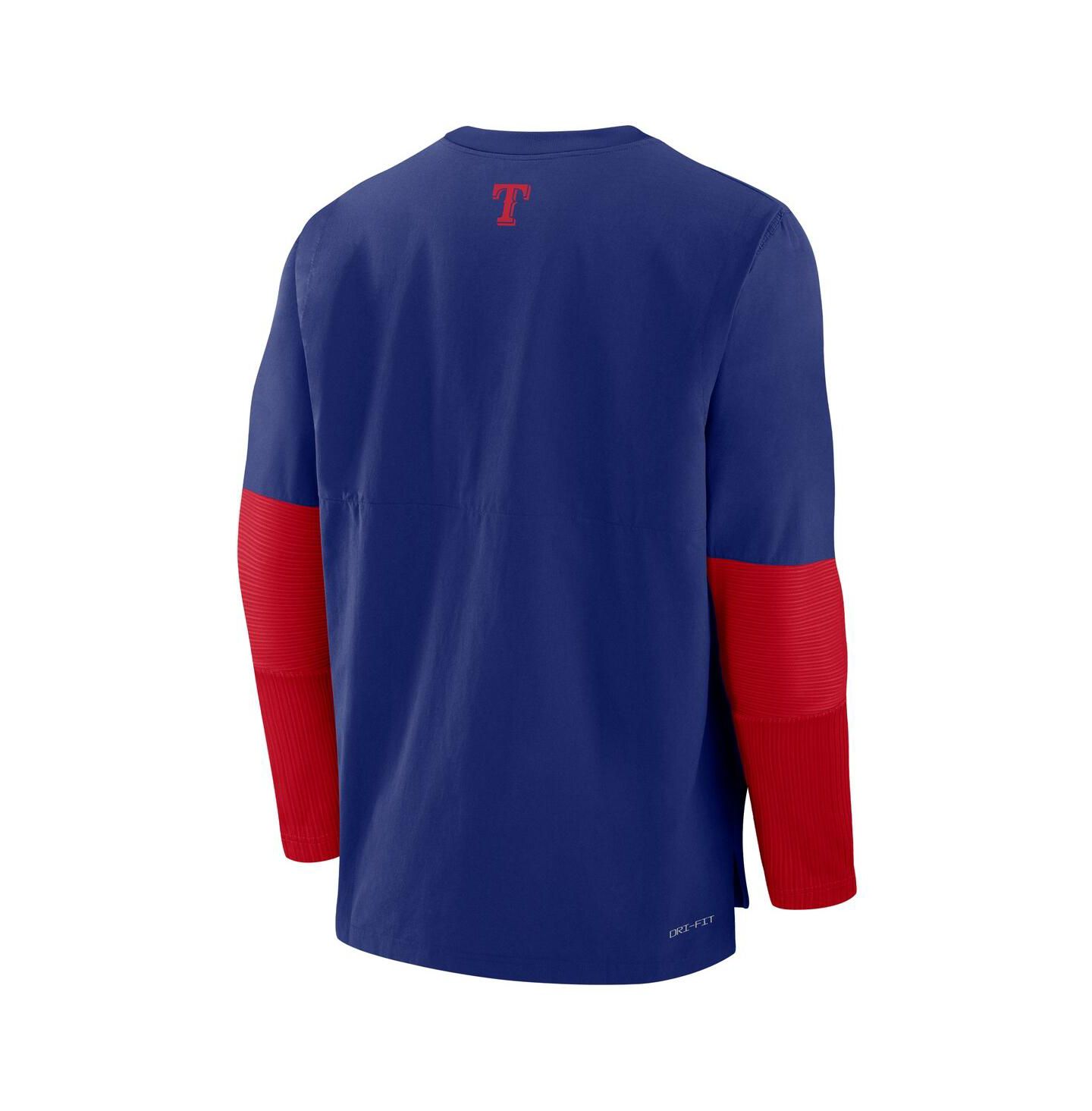 Мужской топ Nike Royal/Red Texas Rangers Authentic Collection Lightweight Player Performance Long Sleeve — фото 3