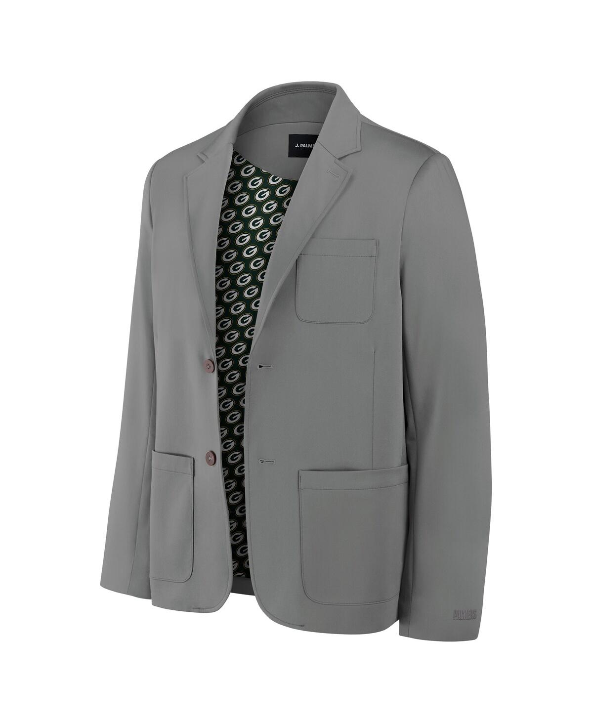 J. Palmer Men's Graphite New York Giants Man-in-motion Blazer In Gray