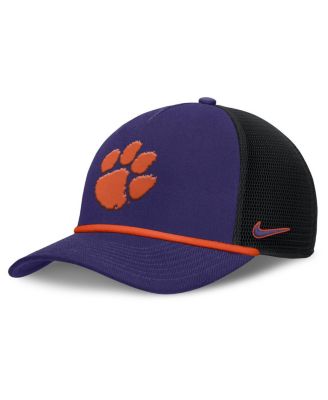 Nike - Men's Purple Clemson Tigers Rise Primetime Trucker Adjustable Hat