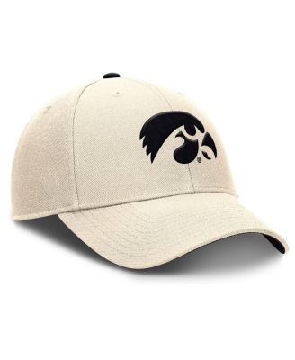 Men's Natural Iowa Hawkeyes Rise Primetime Performance Trucker Adjustable Hat